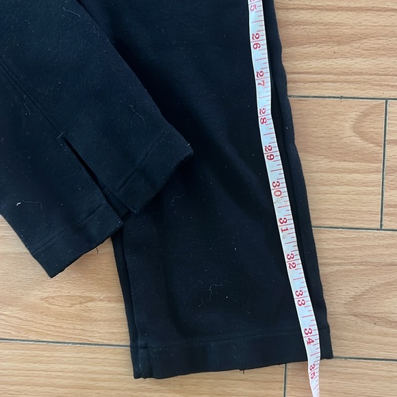 WHITE HOUSE BLACK MARKET CROPPED PEDAL PUSHERS BLACK STRETCH CAPRI PANTS MEDIUM - Picture 8 of 10